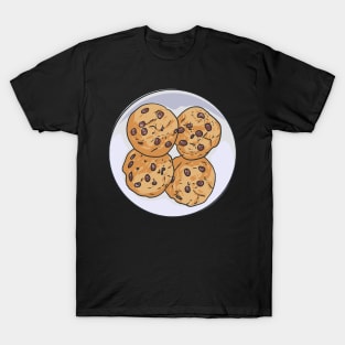 Chocolate Chip Cookies Biscuits Cookie T-Shirt